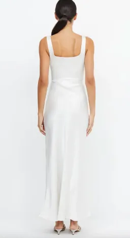 Bec & Bridge The Dreamer Square Neck Dress Ivory Size 10 for rent on The Volte - image 2