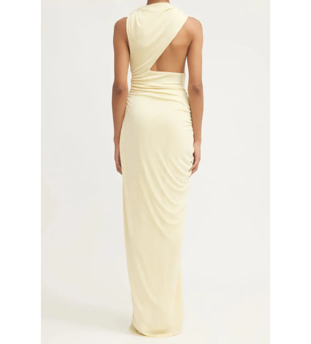 Tojha Sutton Maxi Dress Lemon/Yellow Size 10 for rent on The Volte - main image