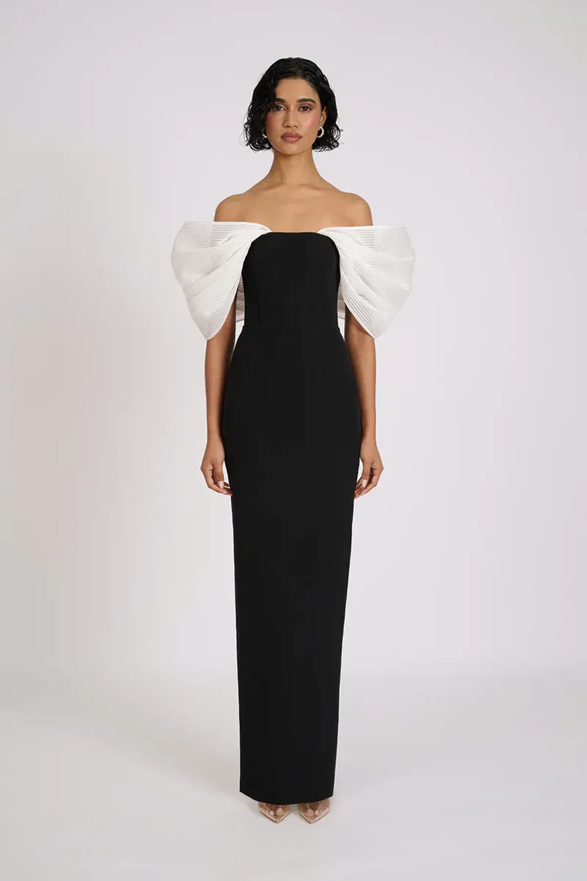 Eliya the Label Drew Gown Black Size S/ AU 8 for rent on The Volte - main image