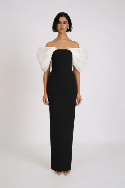Eliya the Label Drew Gown Black Size S/ AU 8 for rent on The Volte - image 1