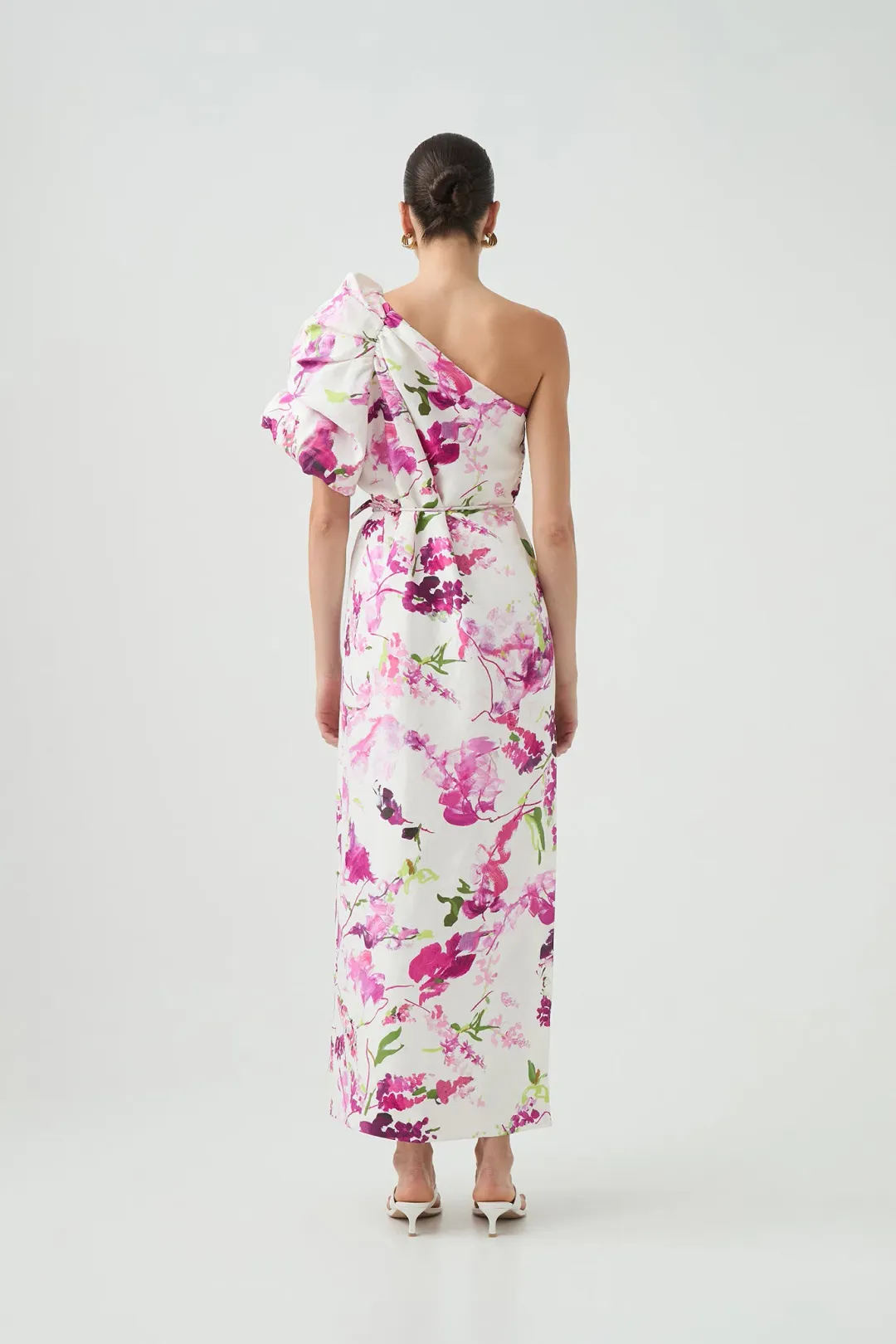 AJE CIRA MIDI DRESS FRESH FLORA SIZE 16 for rent on The Volte - main image