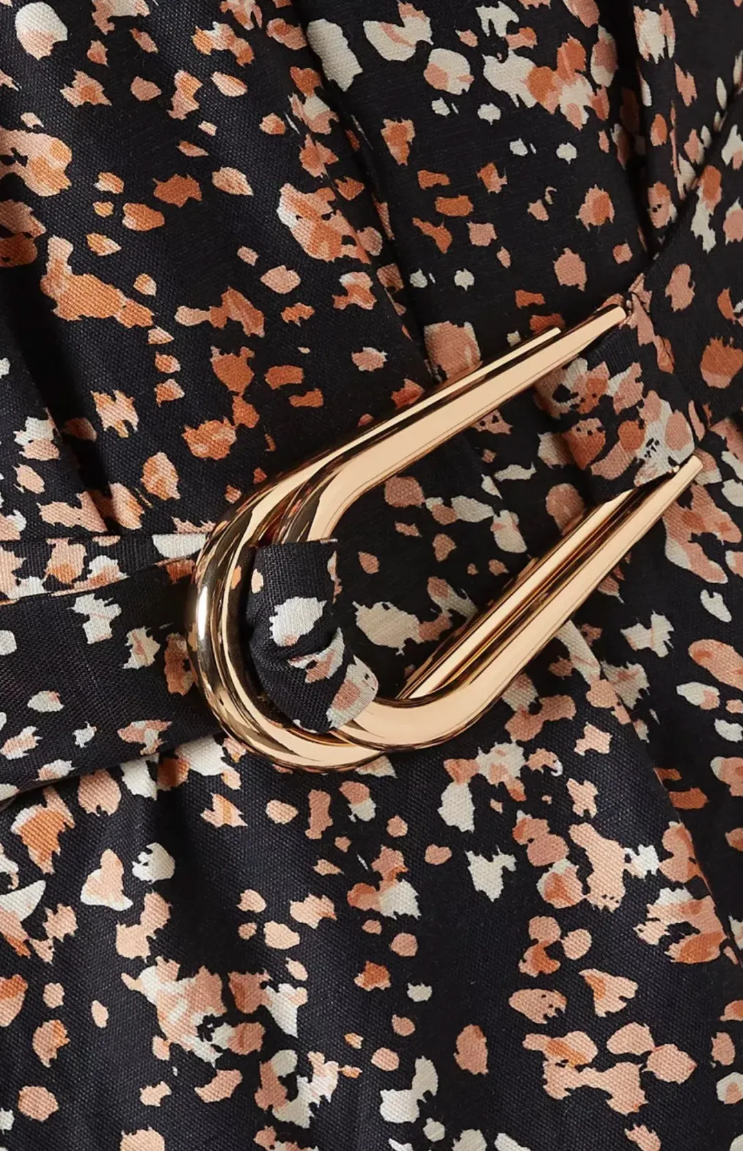 Acler Warner Wild Spot Print Maxi Dress for rent on The Volte - main image