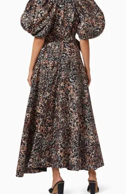 Acler Warner Wild Spot Print Maxi Dress for rent on The Volte - image 2