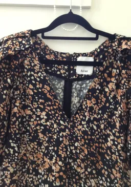 Acler Warner Wild Spot Print Maxi Dress for rent on The Volte - image 7