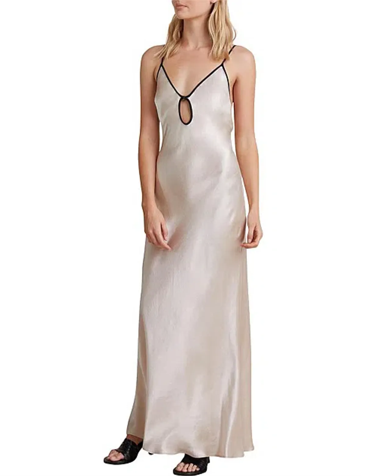 Bec & Bridge Kara Keyhole Dress Sand Size 10 - Image 1