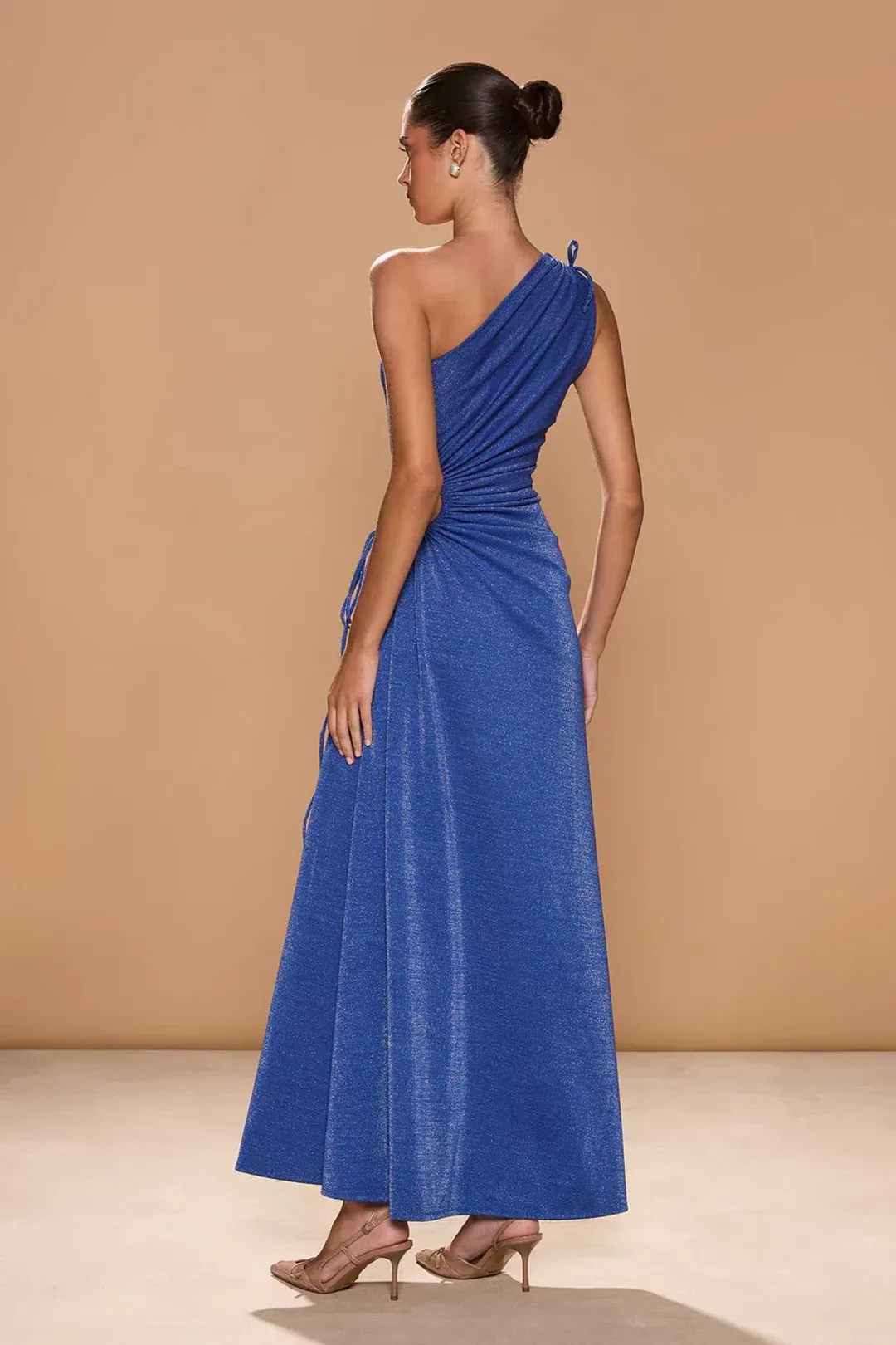Sonya Moda Nour Dress in Blue Shimmer for rent on The Volte - main image
