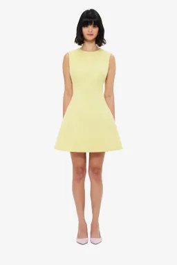 Leo Lin Chloe Sleeveless Dress in Yellow Sorbet for rent on The Volte - image 1