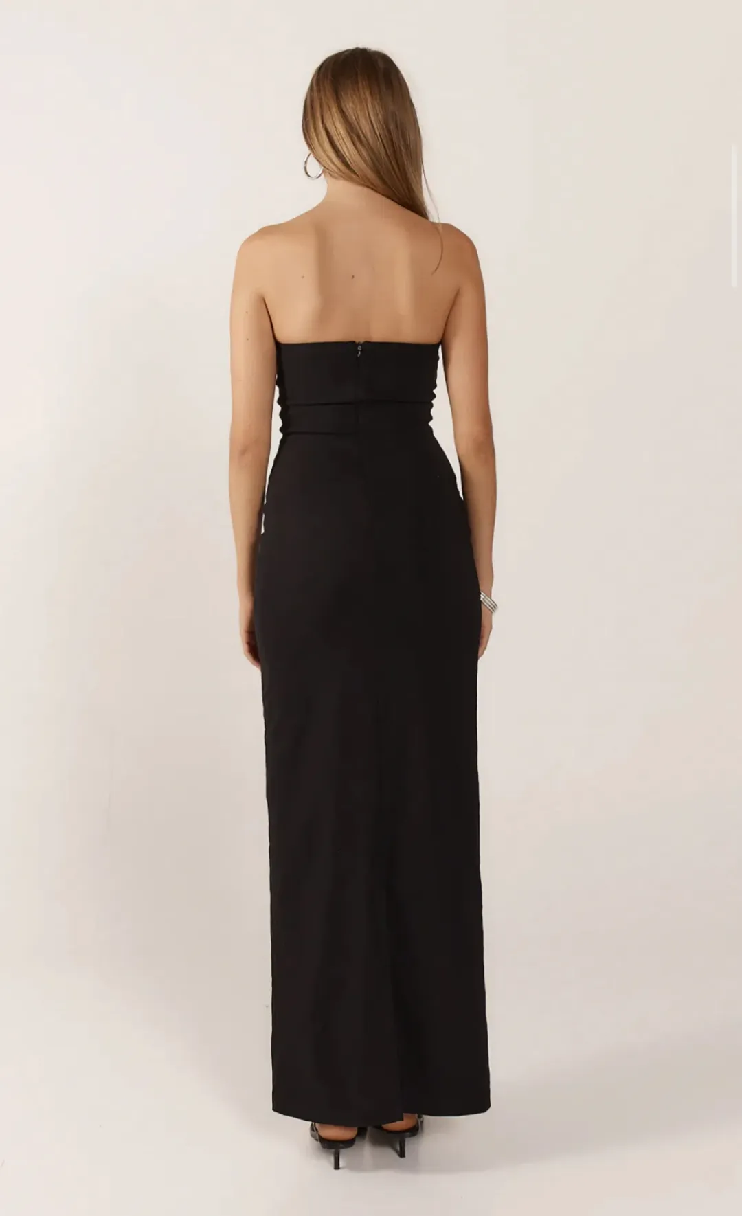 Ance Gria Margot Maxi Dress Black Size 8 for rent on The Volte - main image