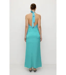 The Wolf Gang Oahu Slip Dress in Aquamarine Size S / AU 8 for rent on The Volte - image 2