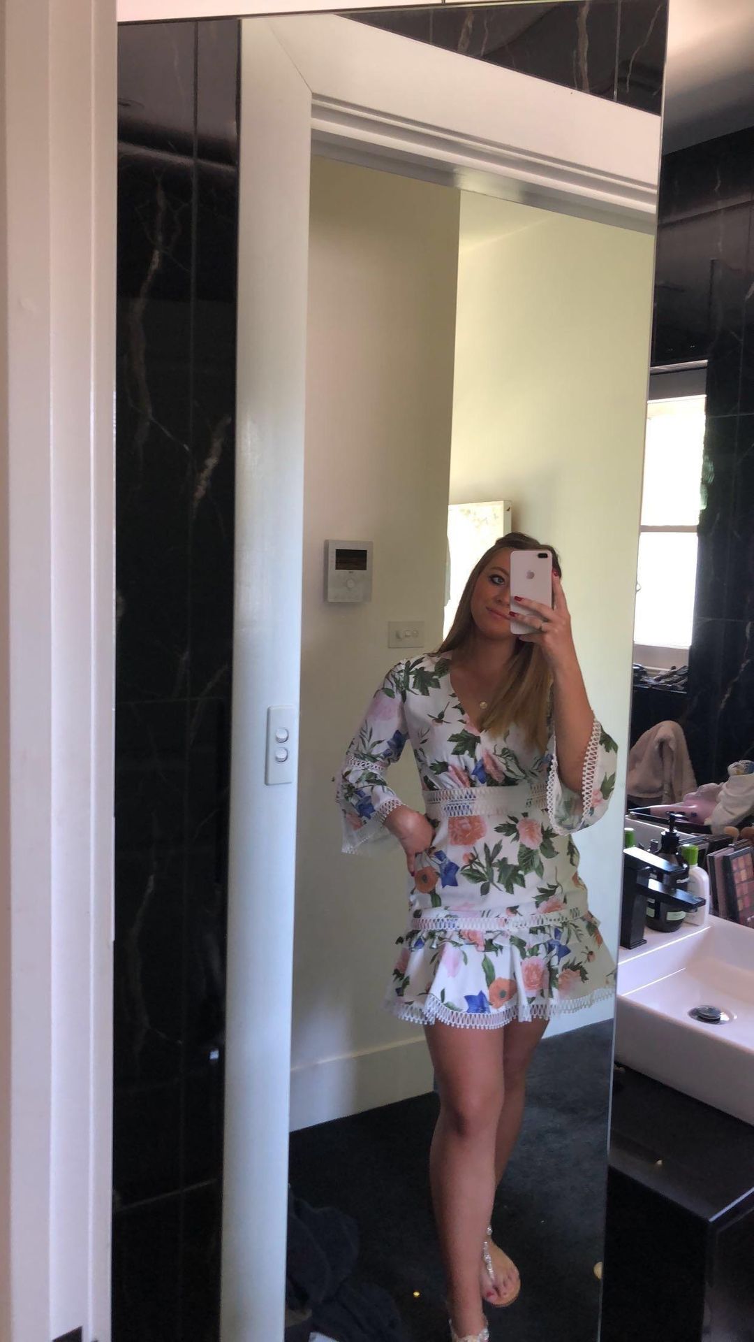 Sheike Flora Mini Dress Size 12 for rent on The Volte - main image