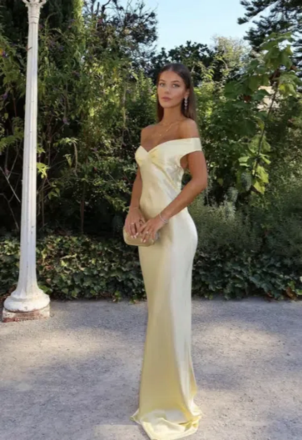 Natalie Rolt Bridget Gown Lemon Size 3 - Image 2