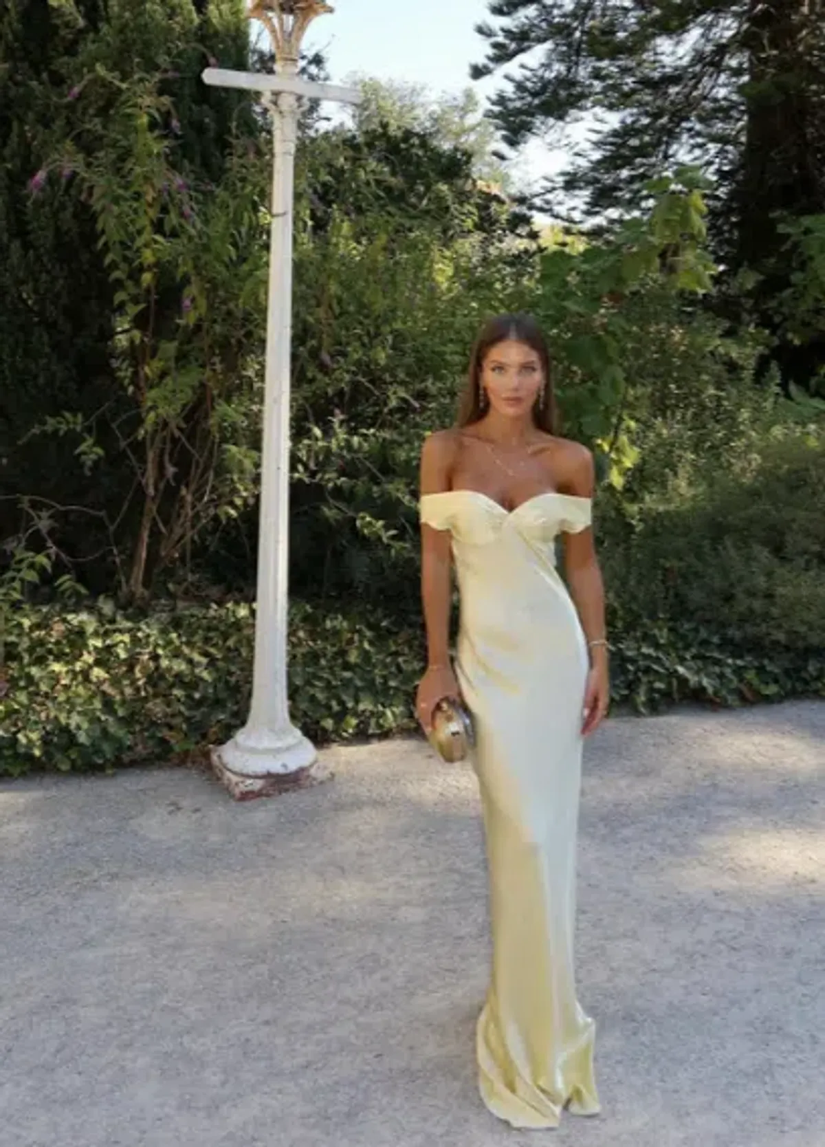 Natalie Rolt Bridget Gown Lemon Size 3 - Image 1