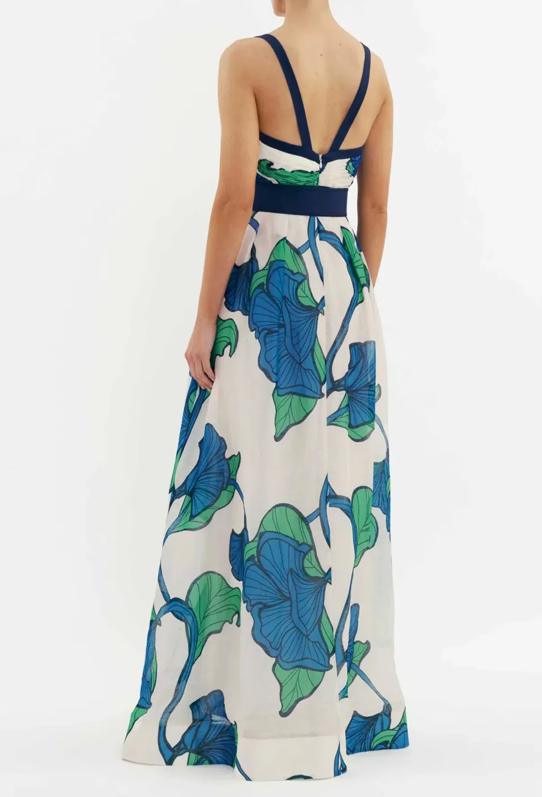 Rebecca Vallance BLUE IVY MAXI DRESS AU8 for rent on The Volte - main image