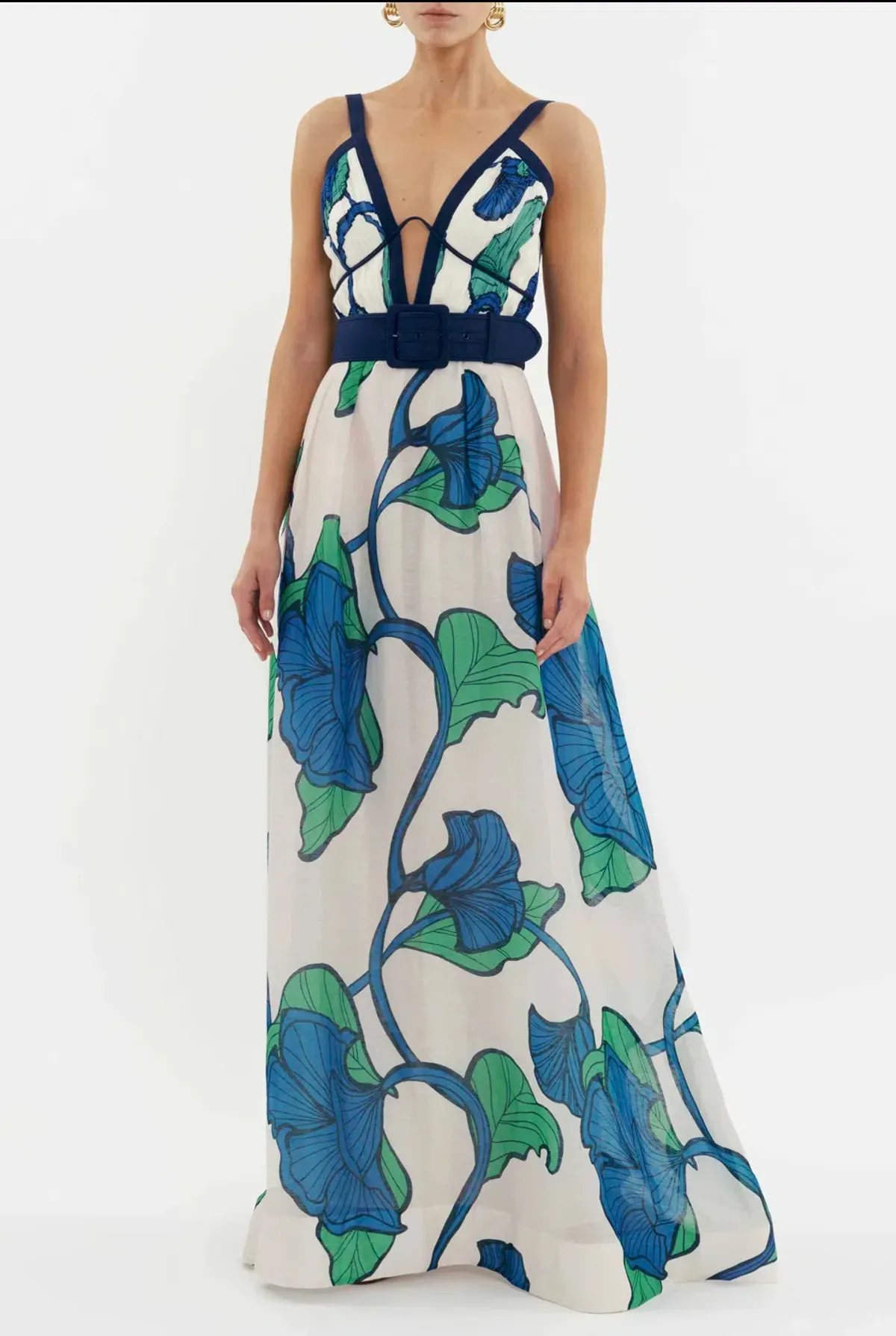 Rebecca Vallance BLUE IVY MAXI DRESS AU8 - Image 4