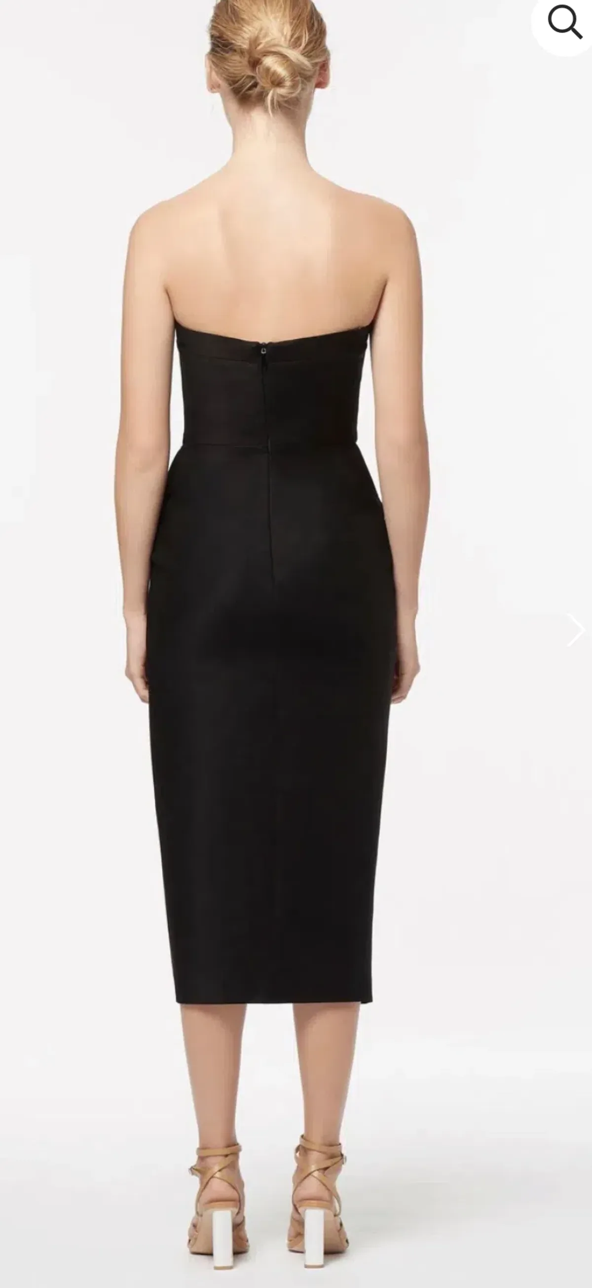 Manning Cartell New Radicals Strapless Midi Dress Size 12 - Image 3