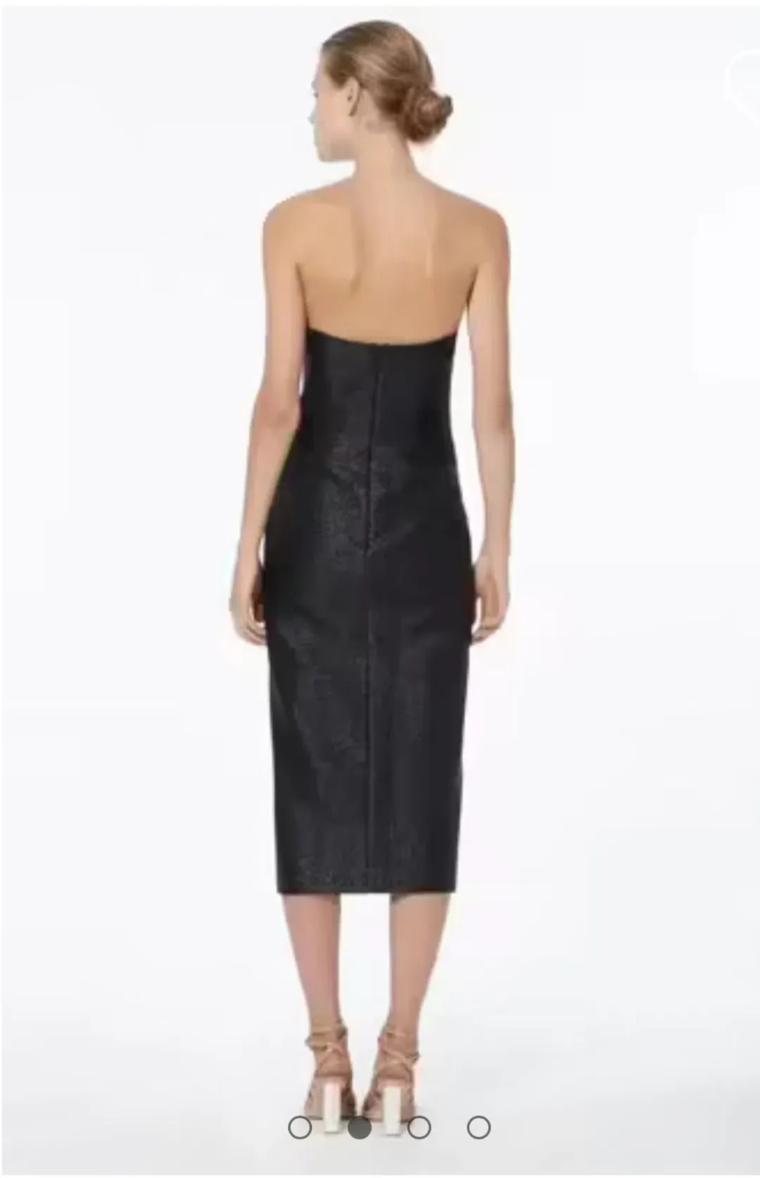 Manning Cartell New Radicals Strapless Midi Dress Size 12 for rent on The Volte - main image