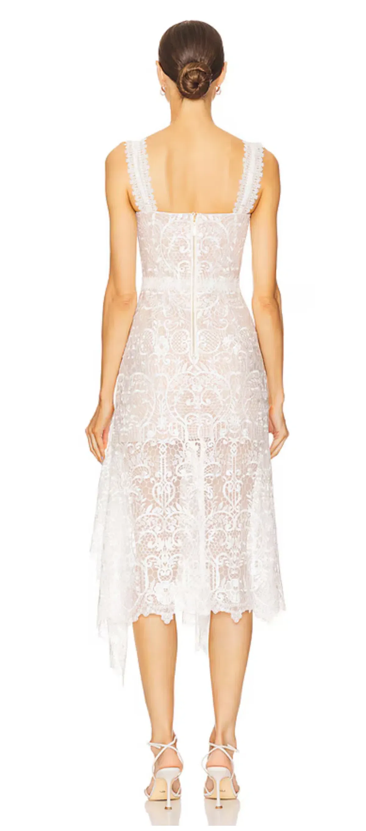 Bronx & Banco Tiffany Blanc Dress in White - Size 10 - BRAND NEW with TAGS - Image 3