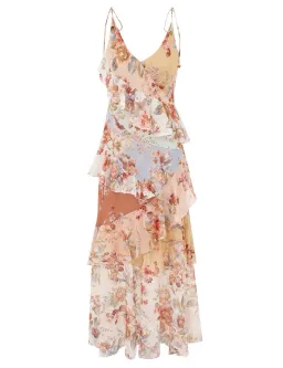 Zimmermann Awaken Frilled Slip Dress Size 0 for rent on The Volte - image 1
