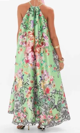 Camilla Trapeze Maxi Dress Porcelain Dream Size M/L for rent on The Volte - image 3
