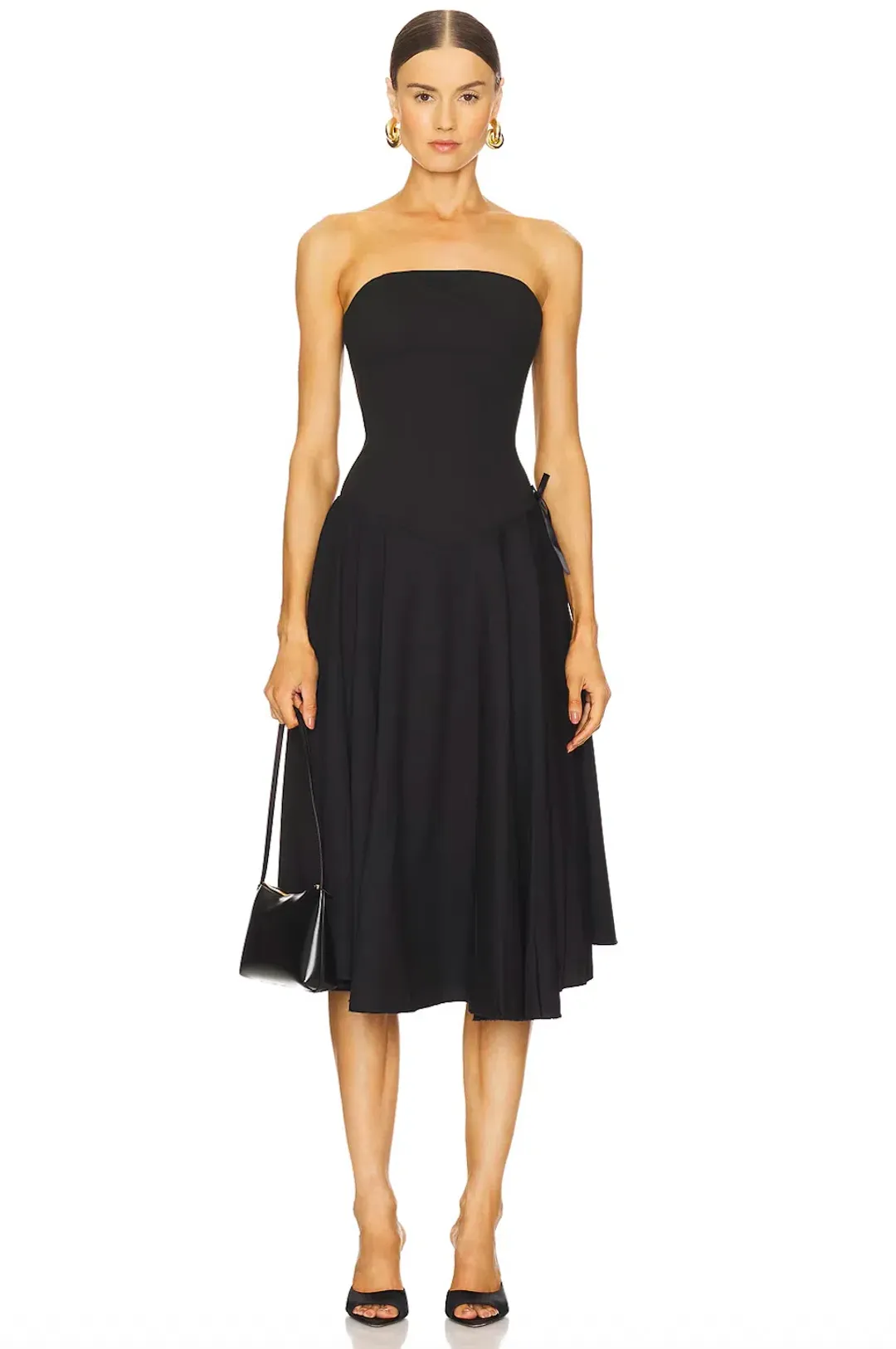 Amelie Teje Kittie Maxi Dress Noir Size S for rent on The Volte - main image