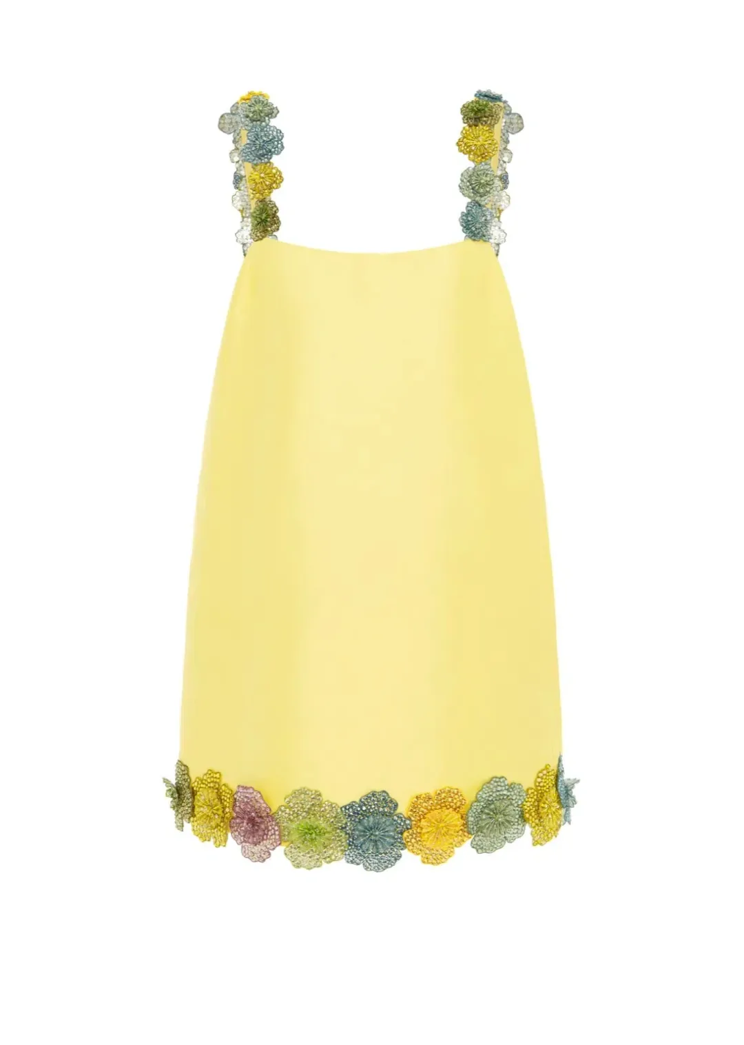 Alemais Lolita Mini Dress Yellow Size 12 for rent on The Volte - main image