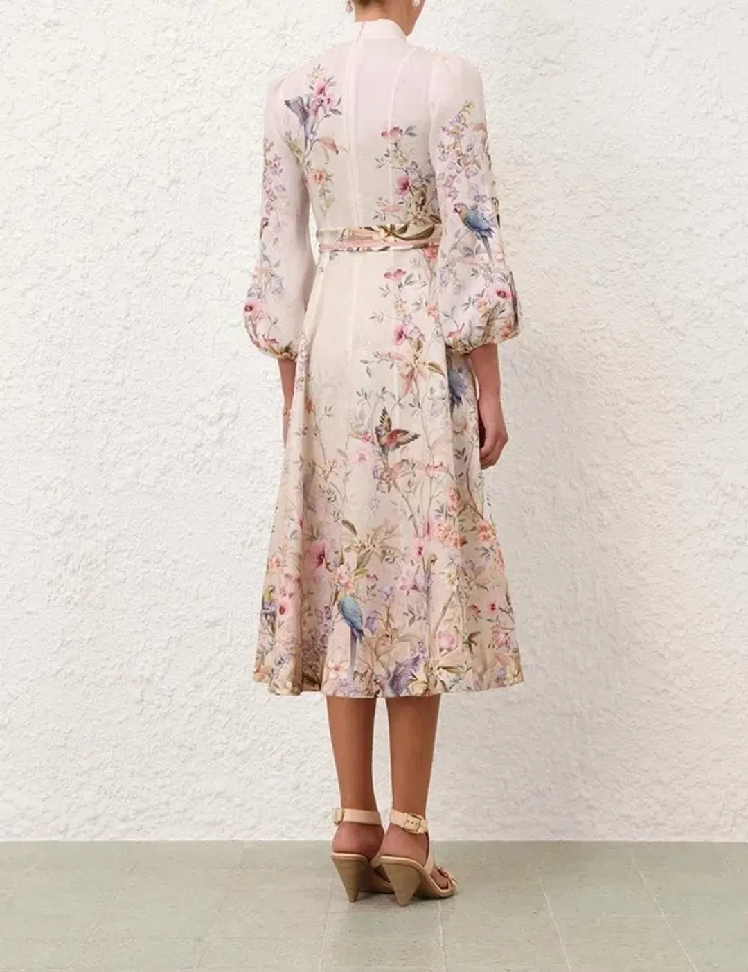 Zimmermann Rebellion Button Midi; size 4 for rent on The Volte - main image