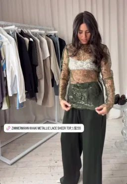 Zimmermann lace top for rent on The Volte - image 1