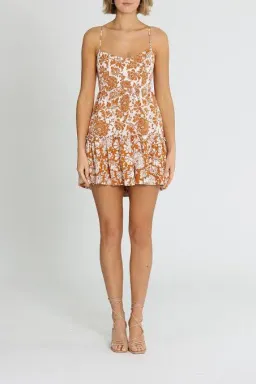 Shona Joy Vitoria Corded Dress for rent on The Volte - image 1