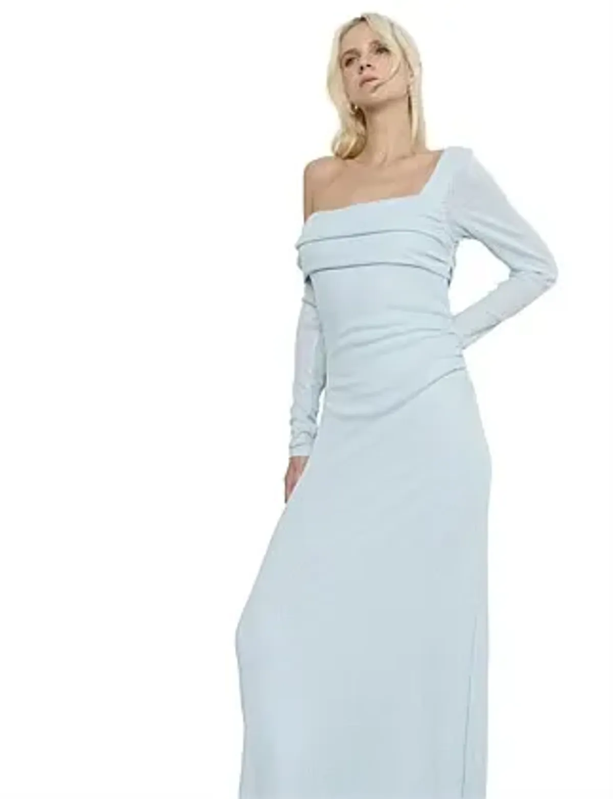 Sovere ALIGN ONE SHOULDER DRESS Glacier Size 10 - Image 2