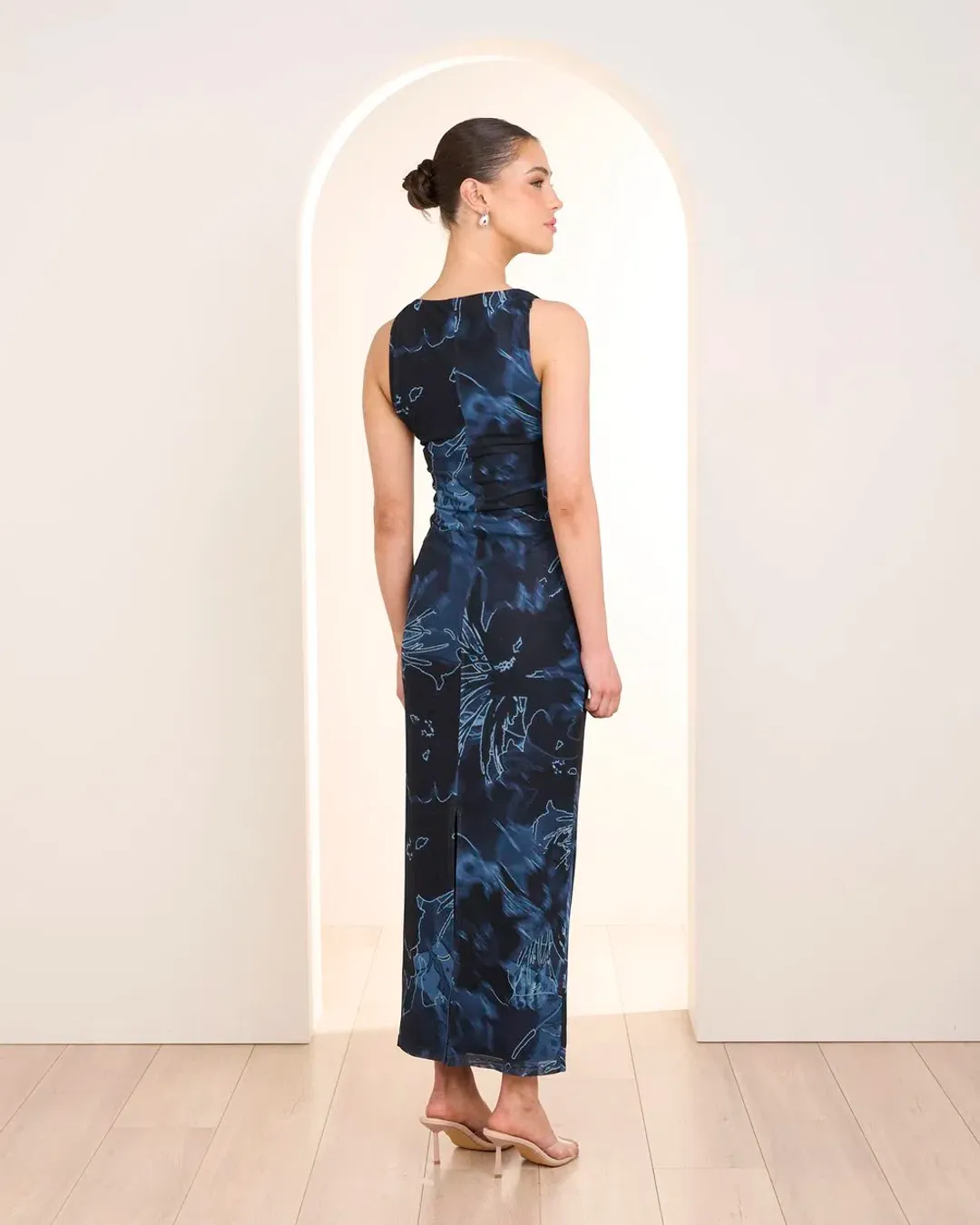 Pilgrim Kiev Mesh Maxi Dress in Multi for rent on The Volte - main image