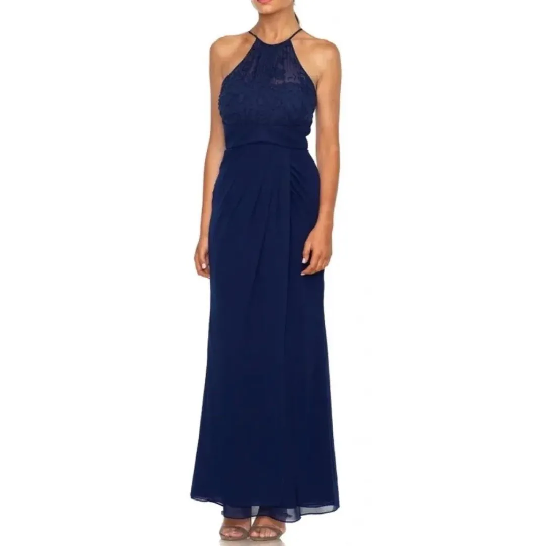 Love Affair - Clarissa Halter Neck Wrap Dress for rent on The Volte - main image