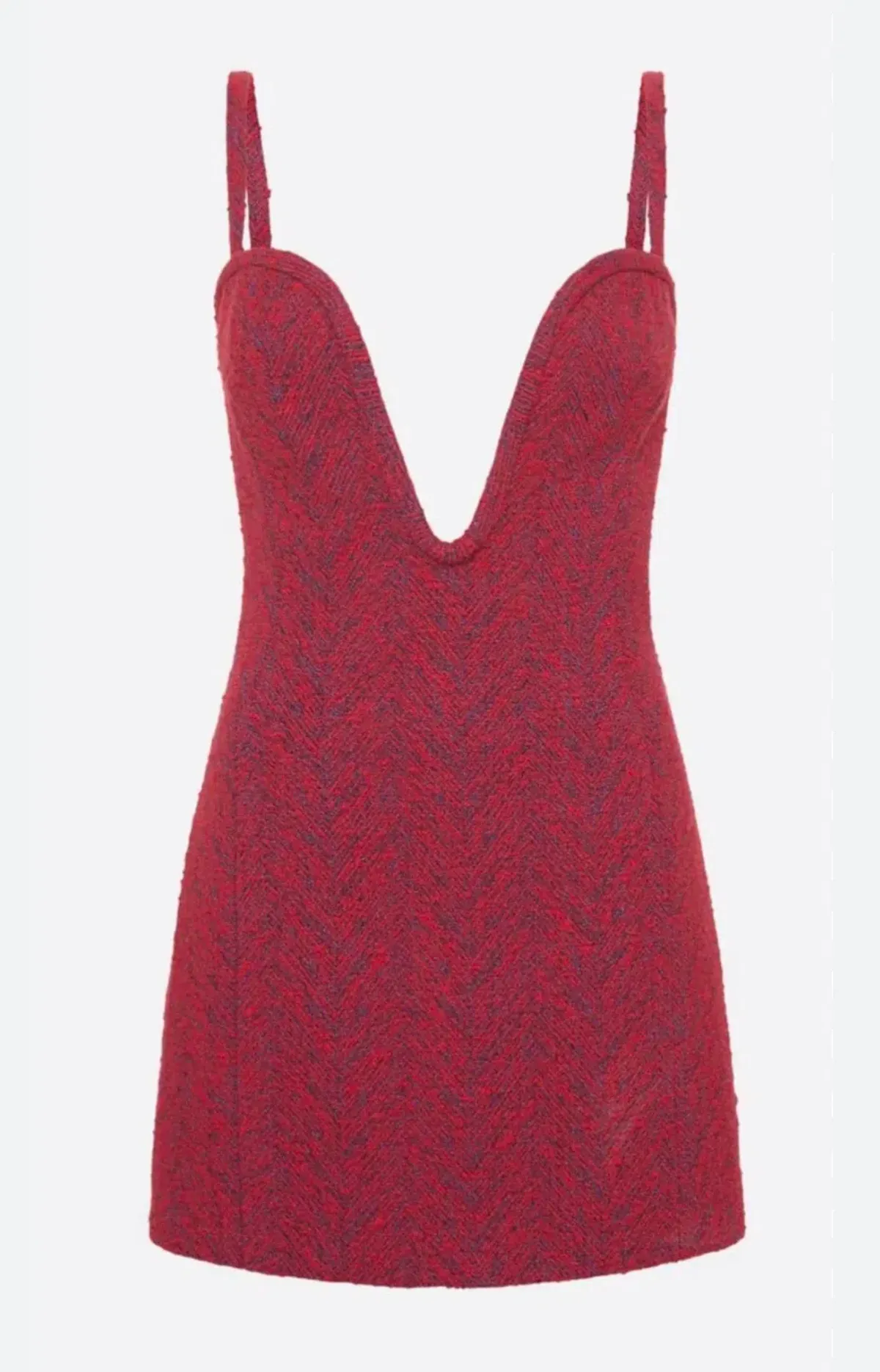 MANNING CARTEL LADY BIRD MINI DRESS IN RED - Image 2