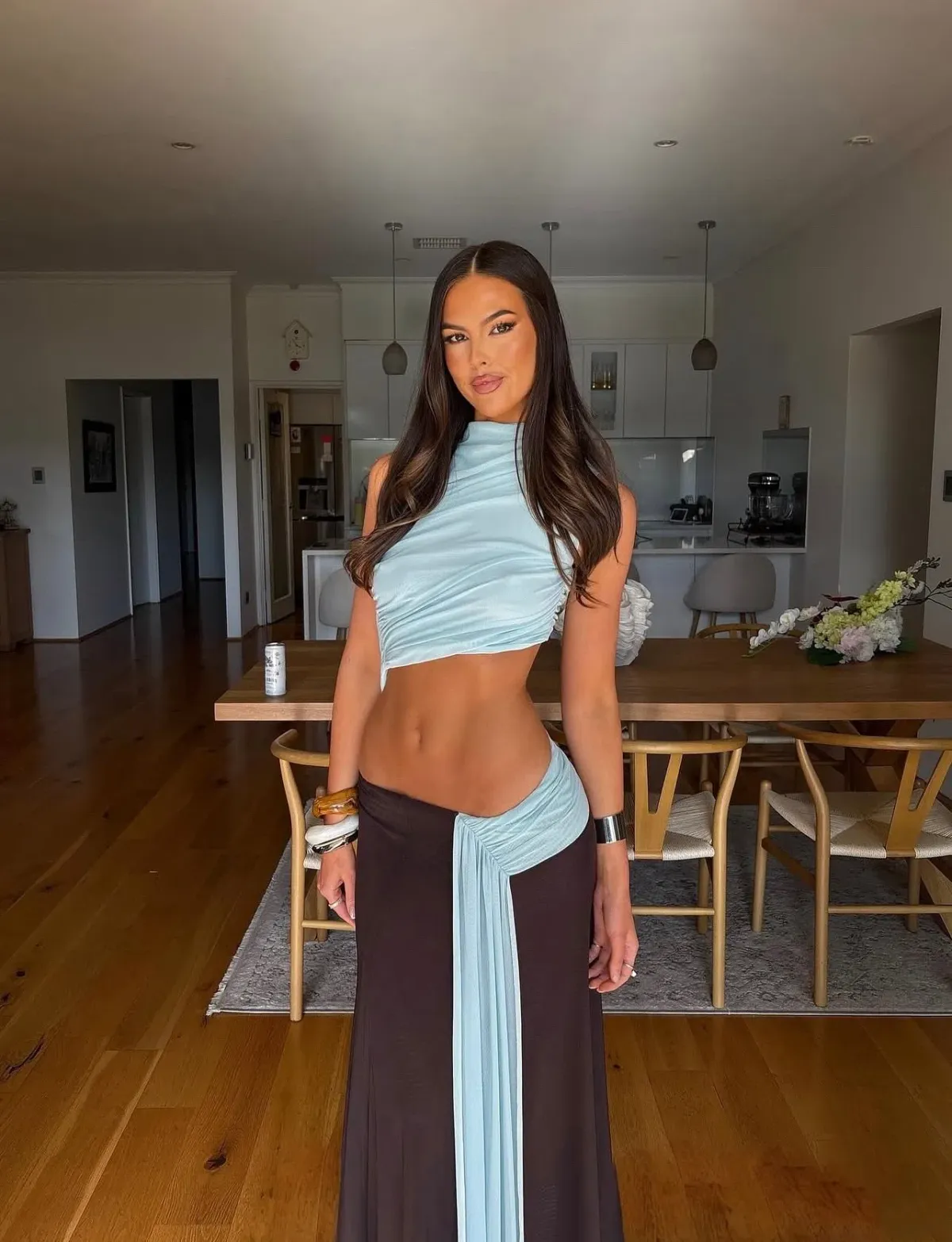 Bec and Bridge Conni Asym Midi Dress Size 8 - Image 1