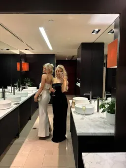 Carla Zampatti IVORY CREPE LA BANDA OFF SHOULDER GOWN | XXS | AU4 for rent on The Volte - image 5