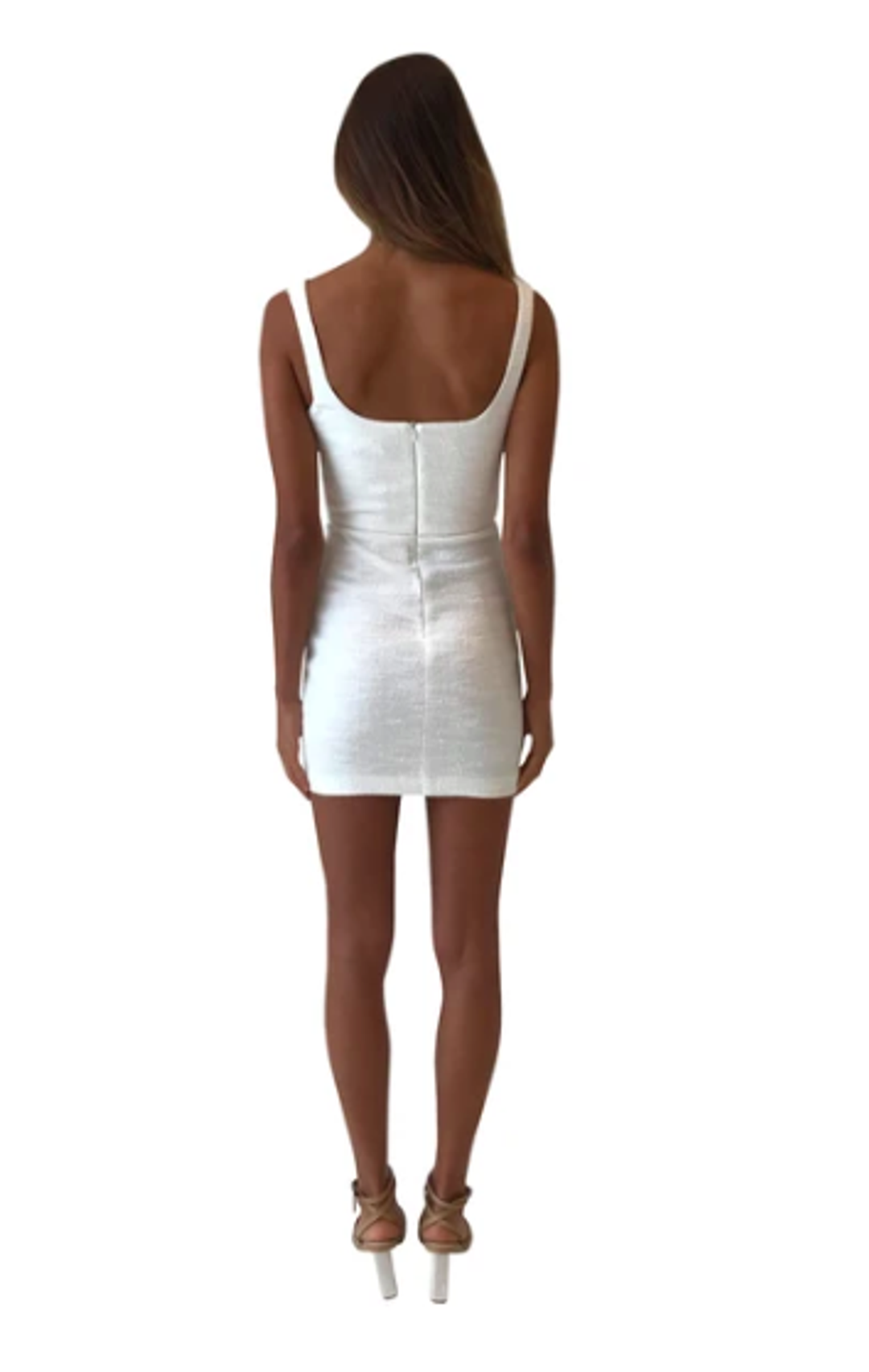 Bec & Bridge Clemence Mini Dress White Size 6 for rent on The Volte - main image