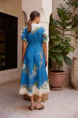 Alemais Luda midi dress size 16 for rent on The Volte - image 2