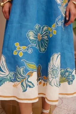 Alemais Luda midi dress size 16 for rent on The Volte - image 3