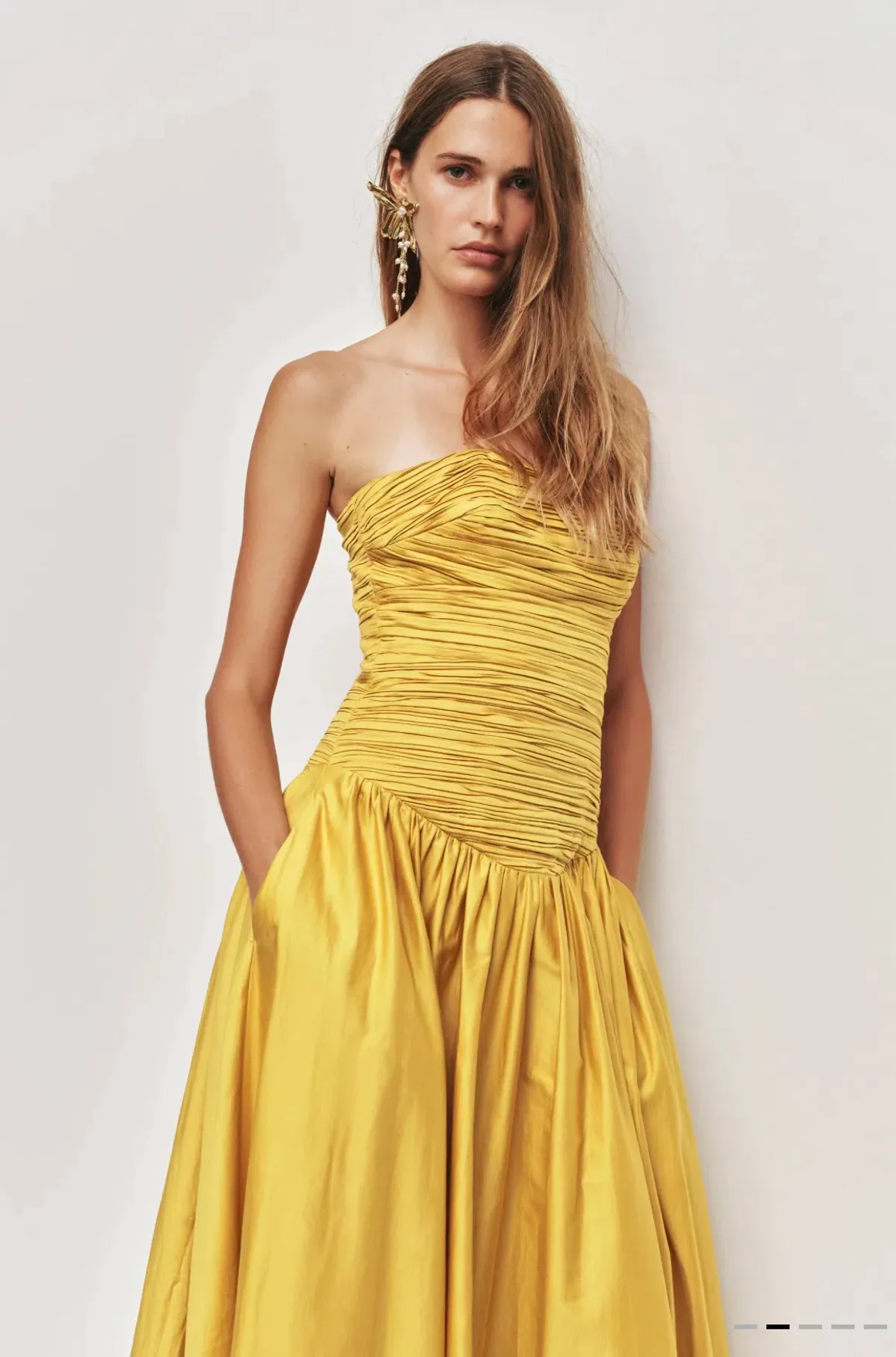 AJE Marigold Midi Dress Sz 8 - Image 2