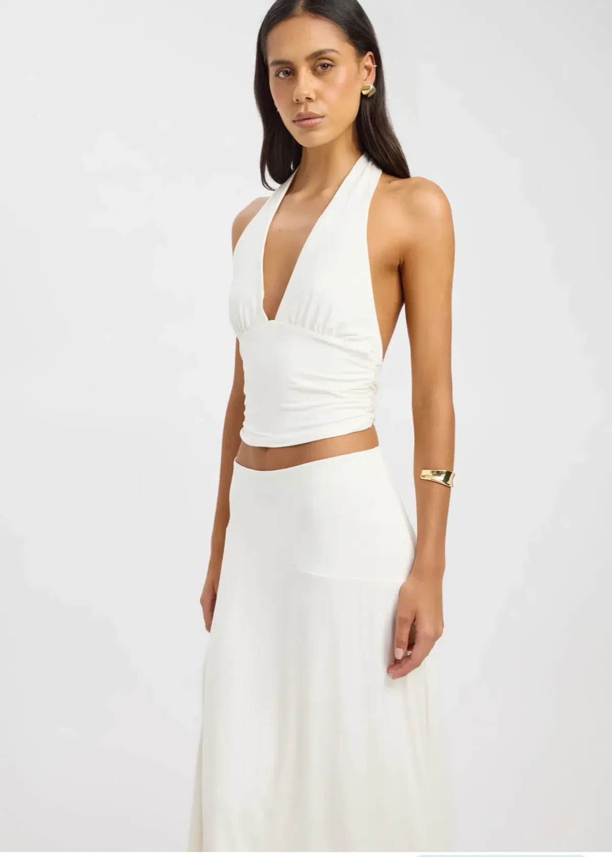 Kookai Zali Skirt & Leni Top in Coconut Milk size 6 - Image 5