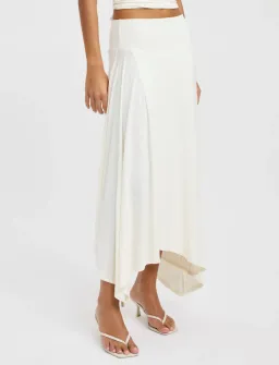 Kookai Zali Skirt & Leni Top in Coconut Milk size 6 for rent on The Volte - image 3