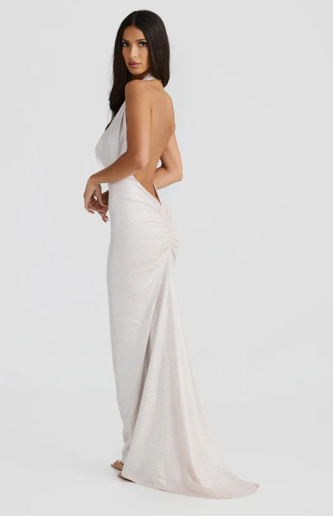 Mélani the label - Maria dress in Diamond 💎 for rent on The Volte - main image