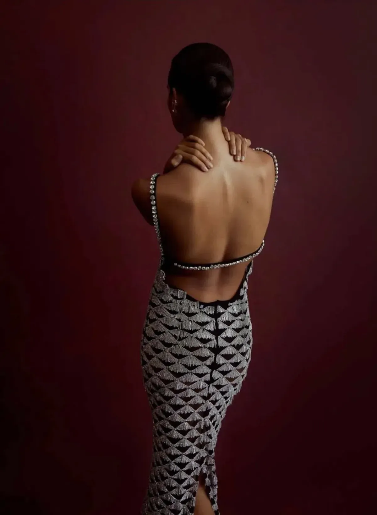 Rachel Gilbert Valentine Gown Size 3/AU12 - Image 3