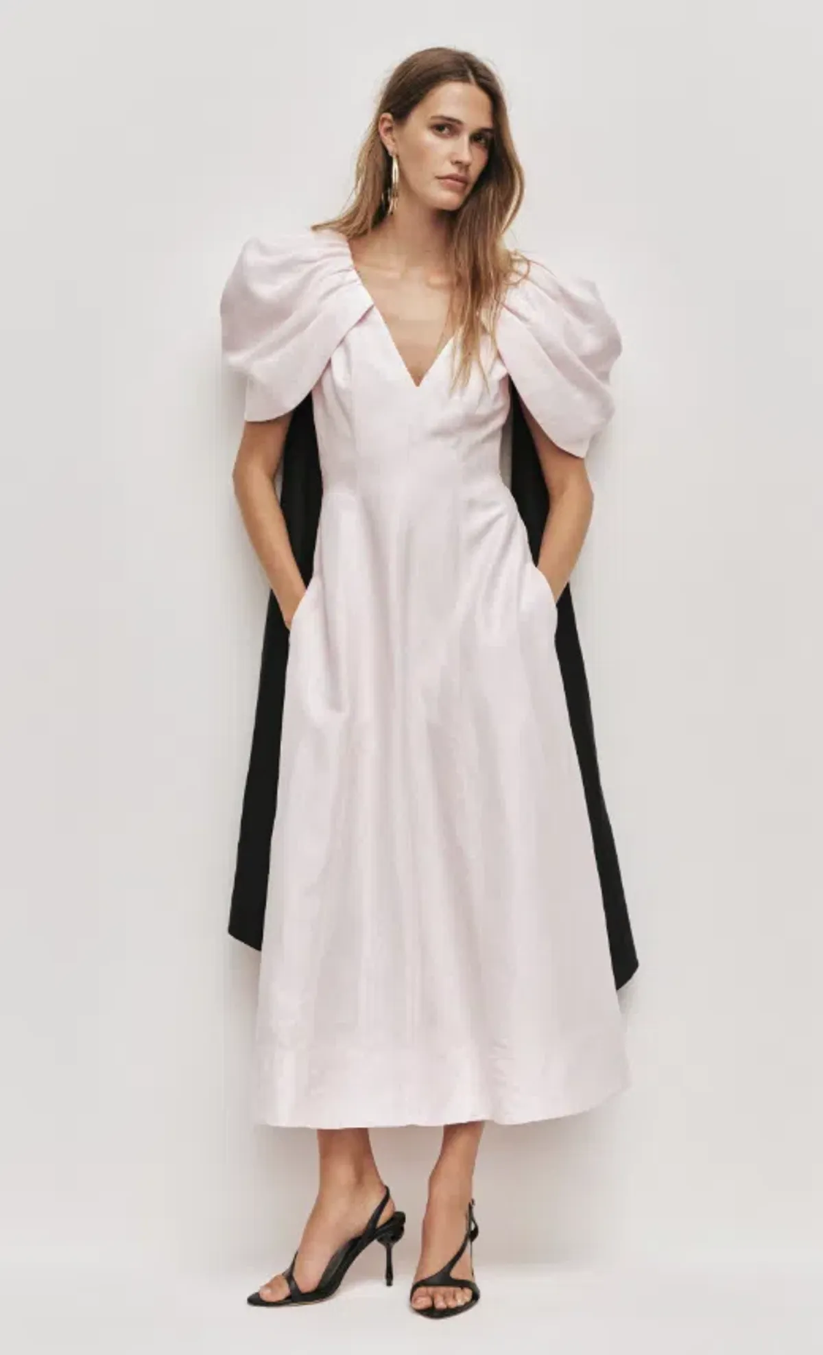 AJE Bisou Midi Dress Pastel pink Size 12 - Image 1