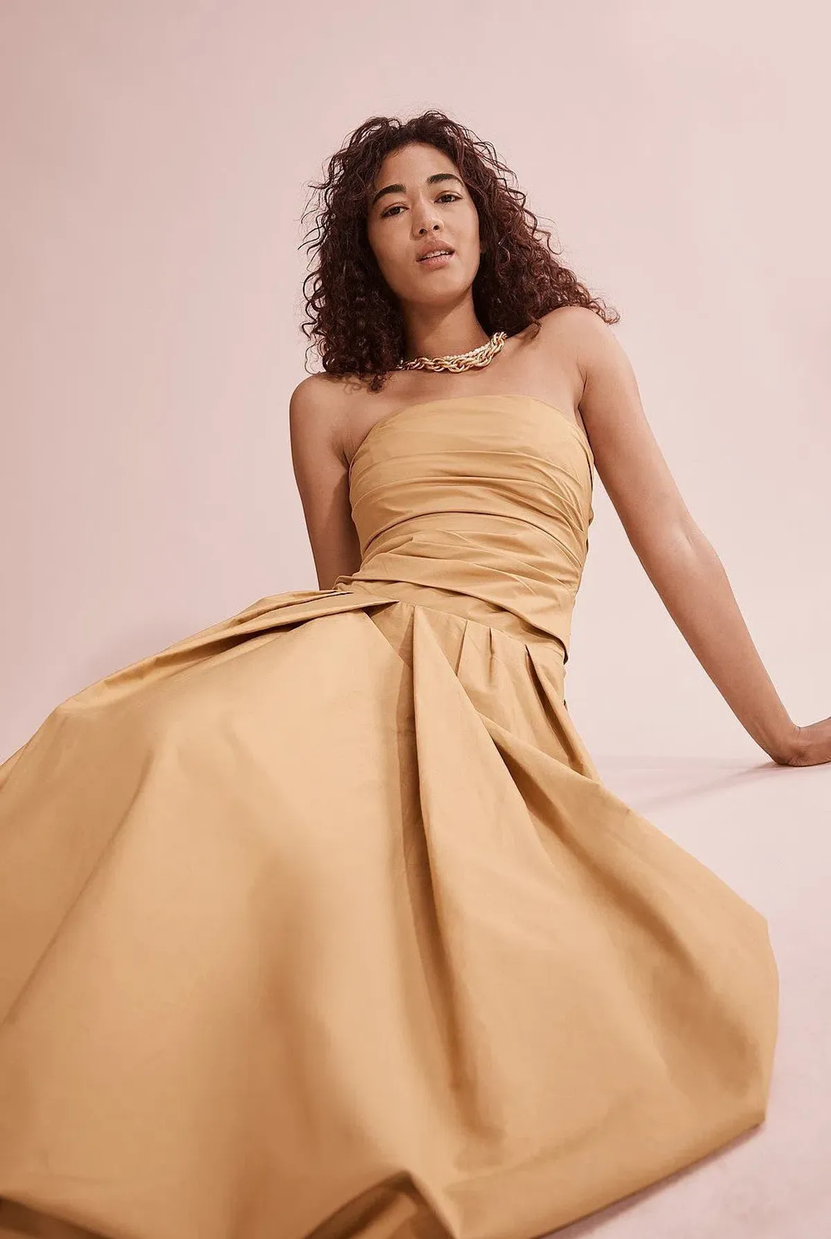 Country Road Strapless Bubble Dress - Image 2