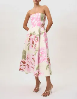 By Johnny Carrie Strapless Dress Size 8 for rent on The Volte - image 1