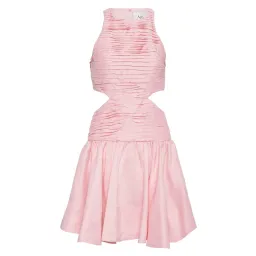 AJE INTROSPECT CUT OUT MINI DRESS PINK Size 16 for rent on The Volte - image 2