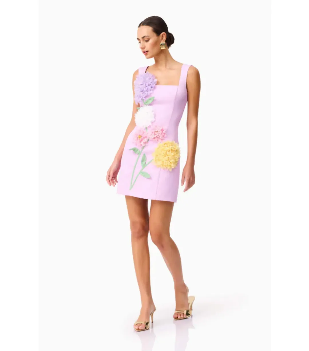 Elliatt Buttercup Mini Dress Purple Size 12 for rent on The Volte - main image