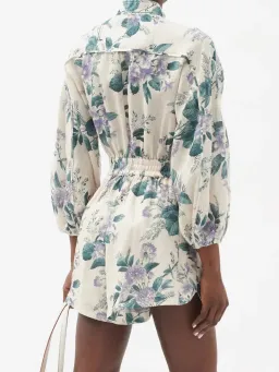 Zimmermann Cassia Playsuit size 2 for rent on The Volte - image 2