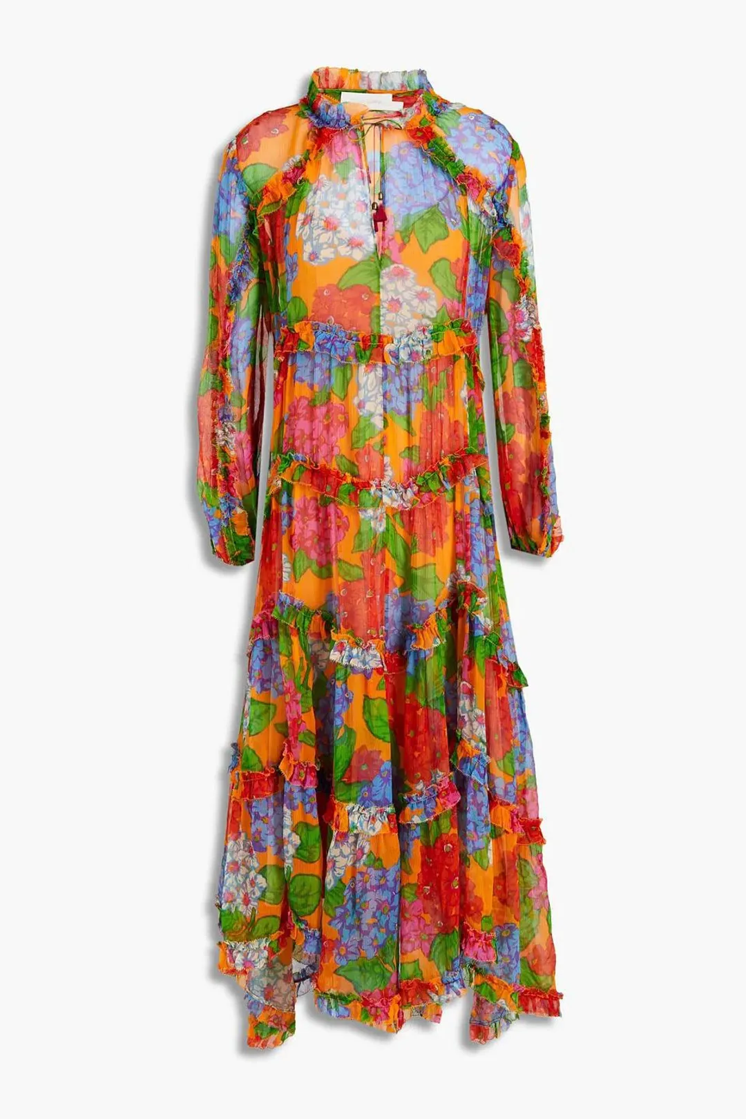 Zimmermann Riders Midi Dress size 2 for rent on The Volte - main image
