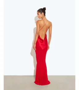Rat & Boa Lotus Slip Dress Red Size 8 for rent on The Volte - image 2